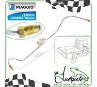 TUBO FRENO POSTERIORE DESTRO APE 50 1977-2017 RACCORDO POMPA OLIO FRENI PIAGGIO