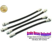 Tubo Freno Set Dodge Personalizzato Reale 1955 1956 Con 12 " Pompa Freno Calze