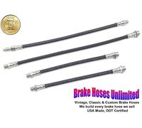 Tubo Freno Set Dodge Personalizzato Reale 1955 1956 Con 16 " Pompa Freno Calze
