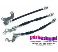 Tubo Freno Set Ford Galaxie 1967 Late, Dopo Build Data 10-15-1966, Davanti Disco