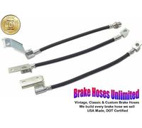 Tubo Freno Set Ford MUSTANG 1968 1969 Con 28 Spline Asse Post. - Anteriore Disco