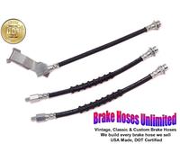 Tubo Freno Set Ford Paese Sedan 1968, Con Wer Posteriore Asse - Tamburo