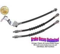 Tubo Freno Set Ford XL, 1969 Presto, Con Wer Posteriore Asse - Anteriore Tamburo