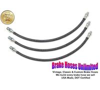 Tubo Freno Set Studebaker Camion 1 1/2 Ton - Modello M16 - 1941 1942 1946 1947