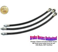 Tubo Freno Set Studebaker Camion 1/2 Ton - Modelli 8E5, 8E7, 8E5FC - 1963 1964