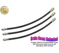 Tubo Freno Set Studebaker Camion 3 Ton - Modello K30M - 1938 1939 1940