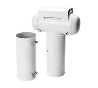 TUBO FUMI ESALATORE A TEE TELESCOPICO GEFERPLAST