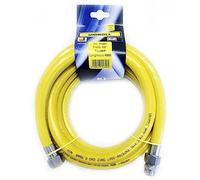 Tubo gas cucina 4 mt metri flessibile - 1/2" MF inox a norma EN 15266 utilizzatori gas domestico UNIROLL
