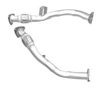 TUBO GAS SCARICO PER Audi A4 Cabriolet 3.0 TDI quattro 171 KW 233 CV Tubo gas