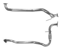 TUBO GAS SCARICO PER Ford Transit Pianale Piatto 2.5 Di 51 KW 69 CV Tubo gas