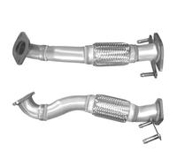 TUBO GAS SCARICO PER Hyundai Santa F II 2.2 CRDi 114 KW 155 CV Tubo gas scar