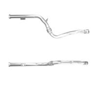 TUBO GAS SCARICO PER Mercedes Classe C C 220 CDI 125 KW 170 CV Tubo gas scari