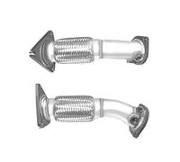 TUBO GAS SCARICO PER Renault Megane II 1.5 dCi 78 KW 106 CV Tubo gas scarico