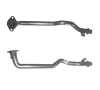 TUBO GAS SCARICO PER Toyota Corolla Compact 1.6 Aut. 79 KW 107 CV Tubo gas sc