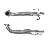 TUBO GAS SCARICO PER Vauxhall Vectra MK II (C) GTS 2.2 16V 85 KW 147 CV Tubo