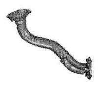 TUBO GAS SCARICO PER VW PASSAT 1.6 _ KW 53 CV 72