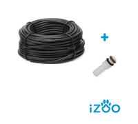 TUBO GOMMA D. 9 MM PER ABBEVERATOIO AUTOMATICO POLLI GALLINE CONIGLI CON ATTACCO