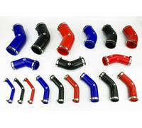 Tubo Gomma Siliconata A Gomito 45/90 Gradi Stoney Racing + Fascette
