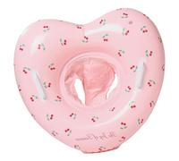 Tubo gonfiabile - Anello da nuoto per a forma di cuore, gioco d'acqua portatile Floattie | Piscina a morbida multiuso con maniglie, Allenatore di nuoto leggero, accessorio da spiaggia