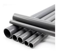 Tubo grigio in plastica PVC, 2 pezzi OD 20~110mm 50cm di lunghezza Accessori for irrigazione da giardino for acquario Serbatoio fai te Fornitori acqua(Outside diameter 90mm)