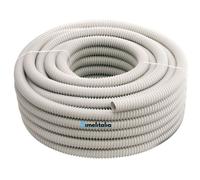 Tubo Guaina Spiralata Grigia Flessibile in Pvc 5 Metri per Cavi Elettrici - CONFEZIONE: 1 pz., Diametro: 16 millimetri