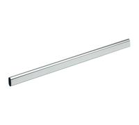 Tubo guardaroba ovale in acciaio cromato 2000 mm Cromato