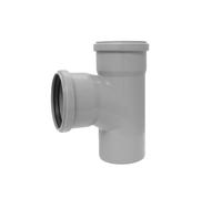 Tubo HTEA braga 87° Ø 90 x 90 mm