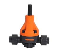 Tubo ID 63 mm UPVC 2" DN50 Valvola di sicurezza con contropressione Ruota manuale Sede in PTFE Tipo unione