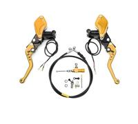 Tubo idraulico Kit Leve Freno Kit Frizione Idraulica Moto Cilindro Maestro Freno Tubo Olio Moto Da Cross Per Suzuki tubo freno moto(Blanc)