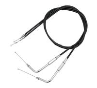 Tubo idraulico Linea Freno Frizione Per Iron XL 883 1200 Linea Acceleratore Estesa Allungata Filo Cavo Frizione Per Dyna Per Softail Per Fat Boy Per Heritage tubo freno moto(Throttle 90cm)