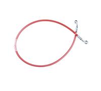 Tubo idraulico Moto 400-2200mm Idraulico Rinforzare La Linea Del Freno Frizione Tubo Olio Dirt Bike Tubo Intrecciato Universale Fit Racing M10 Banjo tubo freno moto(1300mm)