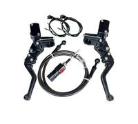 Tubo idraulico Per Suzuki Kit Cilindro Freno Principale Tubo Flessibile Da 1200 Mm Tubo Freno Moto Pistone Da 14 Mm Kit Frizione Idraulica Moto tubo freno moto(Black 1 set)