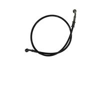 Tubo idraulico Per Universal Racing 10mm 28 Gradi Moto Dirt Bike Intrecciato Linea Tubo Freno In Acciaio Cavo Idraulico Banjo Tubo 270mm-1500mm tubo freno moto(L)
