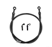 Tubo idraulico rinforzato per olio freno in acciaio per motocross, tubo flessibile per freno e frizione per moto, tubo flessibile per olio (60 cm)