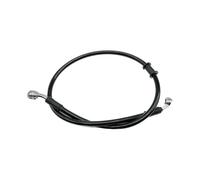 Tubo idraulico Tubo Flessibile Olio Frizione Freno Idraulico Rinforzato Per Motocicletta Nero Da 300 Mm A 2200 Mm 28° 10 Mm Per Bici Corsa ATV Dirt Pit tubo freno moto(Black 70cm)