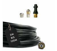 Tubo Idropulitrice per Pulizia Tubi per Kärcher Kränzle Kanalratte 1/4"-M22