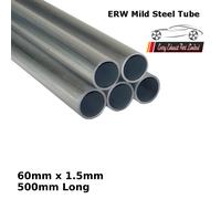 Tubo in acciaio dolce ERW a parete da 60 mm (2" 3/8) x 1,5 mm - 500 mm, 20", ...