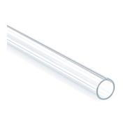 Tubo in acrilico, Clear Rigid Plastic Pipe 28-38mm OD 2-5mm WT 500mm For Water Drainage Lighting Decoration