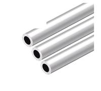 Tubo in alluminio 4 mm di spessore 12-52 mm OD diritto 300 mm 500 mm di lunghezza tubo tondo in lega di alluminio 6063 per fai da te (500 mm, diametro esterno 15 x diametro interno 7 mm)