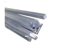 Tubo in alluminio Barra piatta in alluminio da 1 a 20 pezzi, spessore 3-25 mm, larghezza 10-60 mm, lunghezza 300-500 mm(500mm long,6x50mm 2pcs)