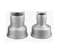 Tubo in alluminio da 2 pollici con guarnizione in gomma, convertibile in riduttore da 1", 1,2" e 1,5", adatto for raccordo di collegamento acqua-benzina.(2inch to 1.2inch)