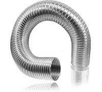 Tubo in alluminio flex 1 m 3 m 5 m Flex tubo ø 80.100.125.150.200 in alluminio tubo flessibile Flex tubo Alu Flex tubo, Alluminio, 80 mm