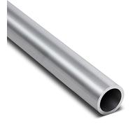 Tubo in alluminio, spessore della parete del tubo in alluminio 1,5 mm, lunghezza 500 mm, tubo tondo in alluminio 6063 adatto for modelli di artigianato fai da te(OD: 38mm)