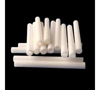 Tubo in ceramica di zirconia da 10 pezzi - Tubo in ZrO2 resistente alle alte temperature for applicazioni industriali(8 * 5 * 20mm)