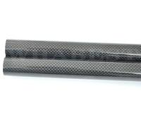 Tubo in fibra di carbonio 3K - Leggero e avvolto in rotolo for droni, modelli RC e progetti fai da te (diametro esterno 32-114 mm, lunghezza 1000 mm)(1pc 37x40x1000mm Glossy Plain)