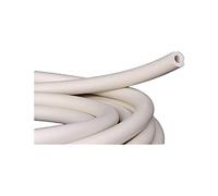 Tubo in gomma, bianco, alta temperatura, resistente all'usura, tubo di gomma ad alta pressione, tubo della pompa del vuoto, 1m lungo-25mm * 31mm * 1m