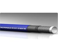 Tubo in Gomma per Aspirazione e Mandata prodotti Alimentari, Olio di Oliva, Latte, ecc. (Diam 30x40 mm Lungh. 10 mt)