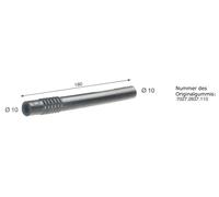 Tubo in gomma per latte, 180 mm x 10/10/4 mm 4 pezzi, corto, adatto alla Westfalia