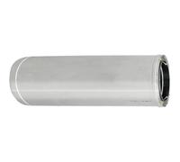 Tubo Acciaio Inox 316l Doppia Parete Mt 1 - D. Int. 80 - D. Est. 130