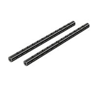 Tubo In Lega Alluminio Con Asta Messa A Fuoco Follow 2x 15 Mm Fori Multipli Per Viti Da 1/4 Pollice Per Fotografia Morsetto Da 15 Mm